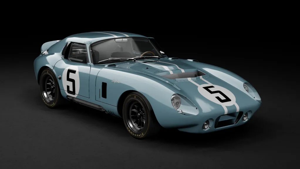 WSC60 Shelby Daytona Coupe in the 5 - Le Mans 24h 1964 livery