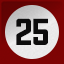 25 Red