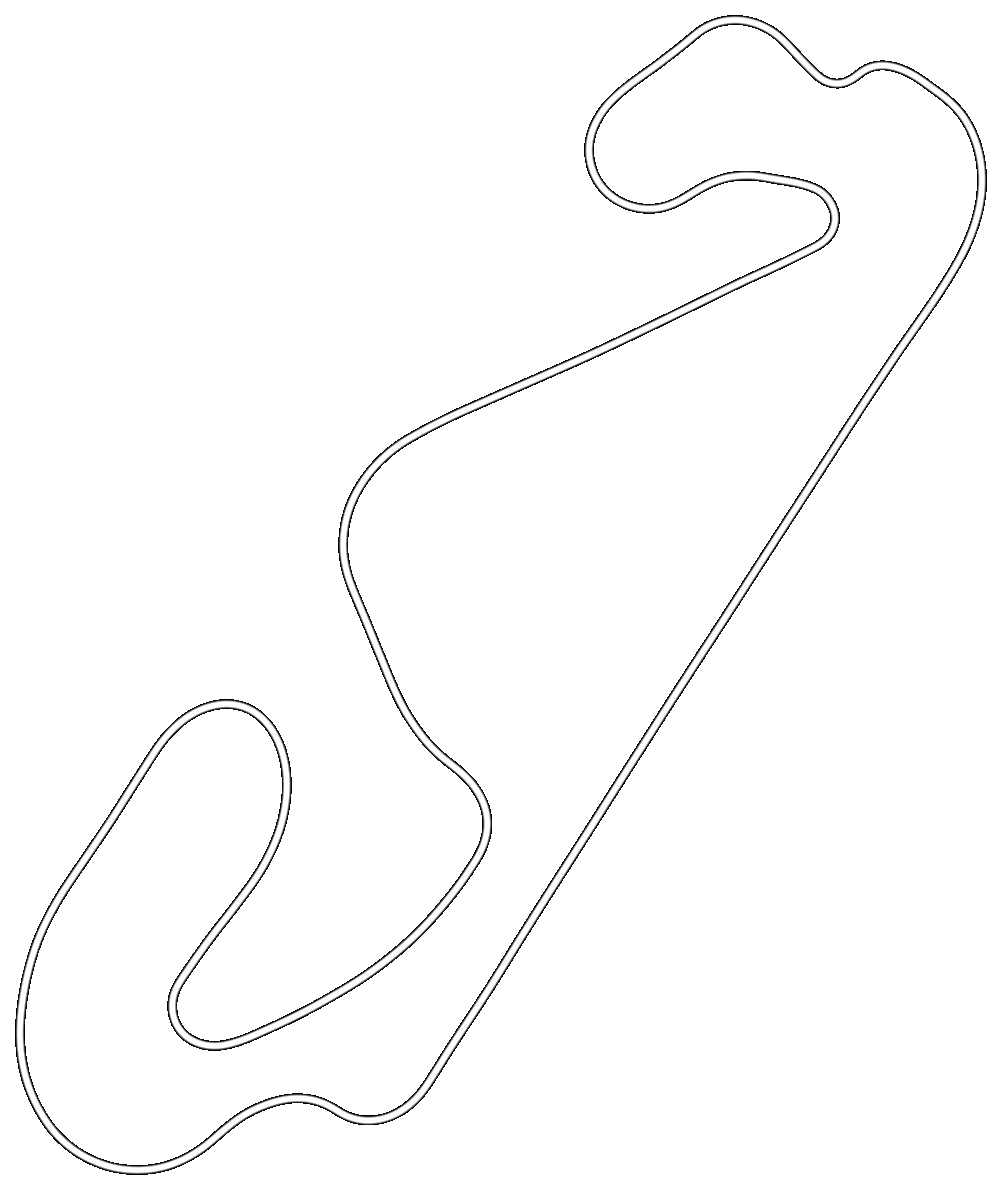 Map of Barcelona - GP with the contacts marked