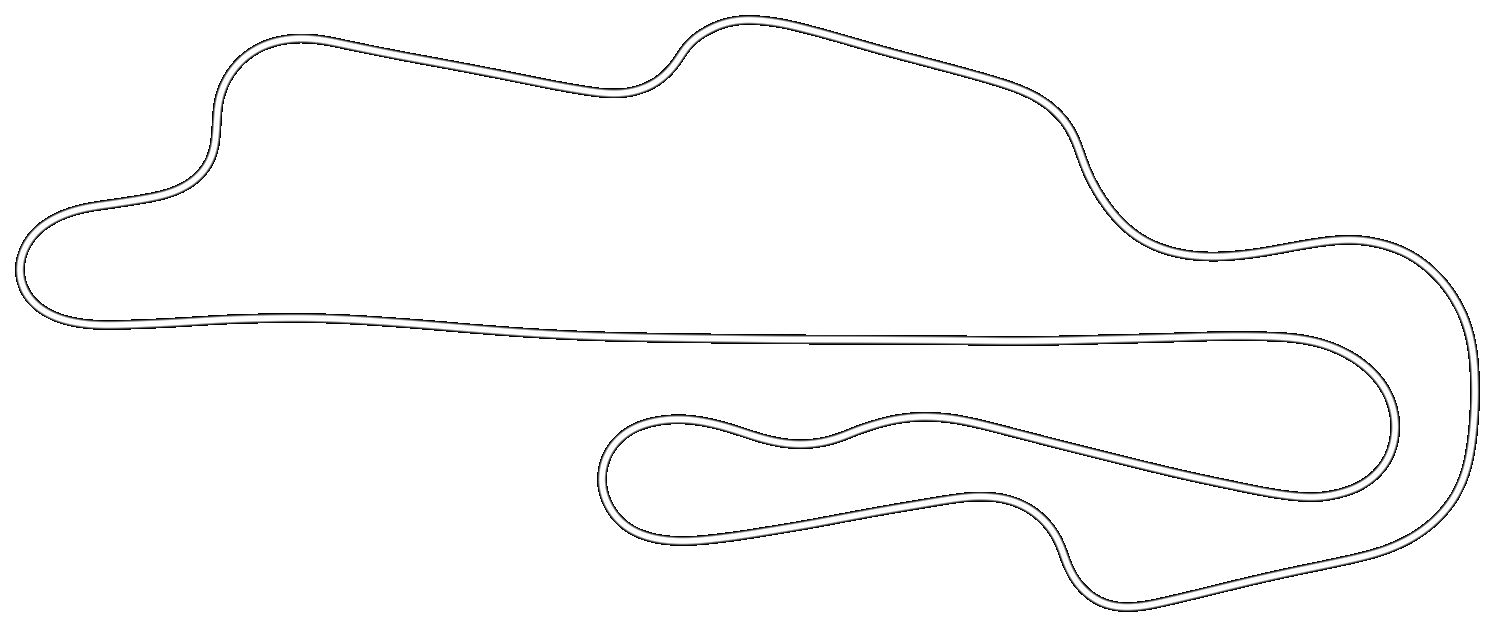 Map of Mugello with the contacts marked